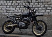 moto enfer 2 arzee creaions lafayette 2 roues tarek jaafar paris custom bike bmw r65 madmax 