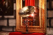 fleur d'enfer d'Arzée création luminaire, sculpture objet d’art métallique Tarek et Esther Nasser , givraines loiret 